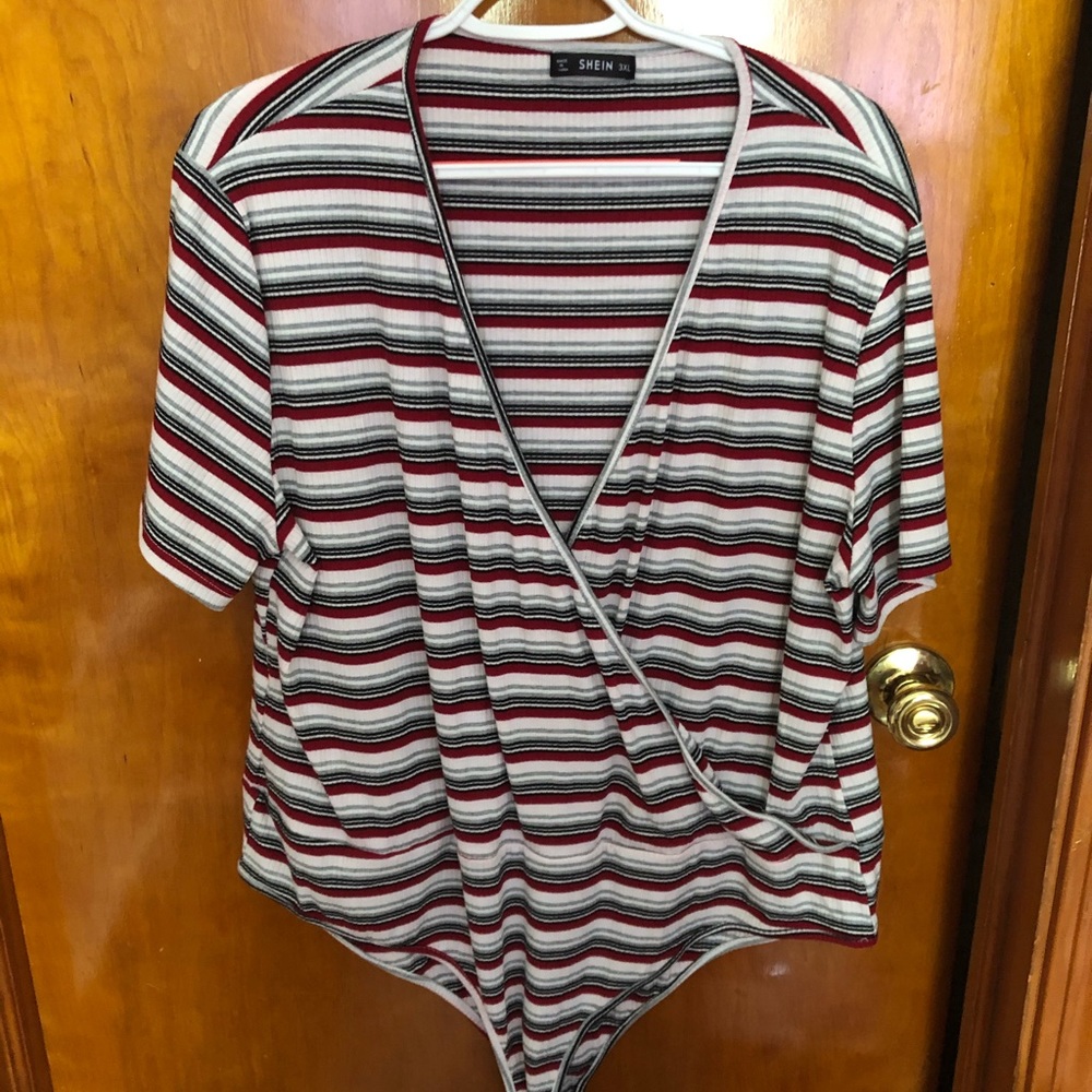 Striped Bodsuit